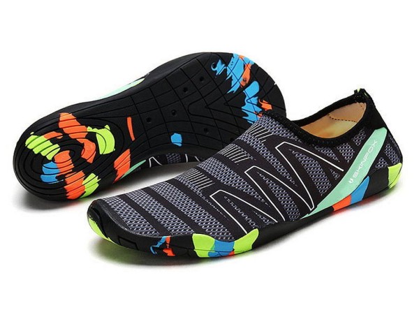SKINFOX Beachrunner GJ253 grigio taglia 28-42 scarpa da bagno scarpa da spiaggia scarpa da tavola SUP